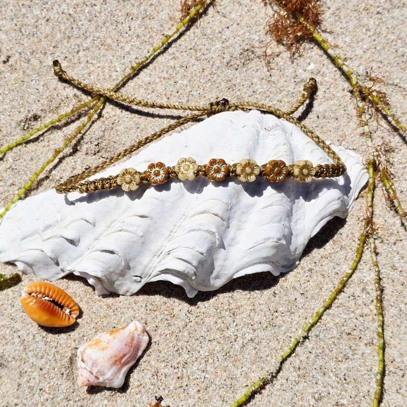 Coastal Bloom Bracelet/Anklet Coastal Bloom Bracelet/Anklet