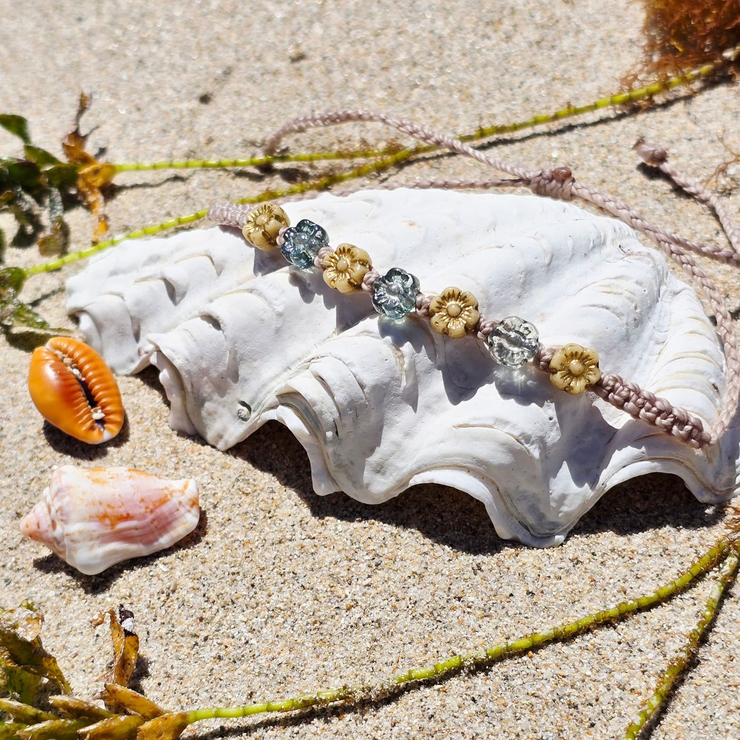 Coastal Bloom Bracelet/Anklet Coastal Bloom Bracelet/Anklet