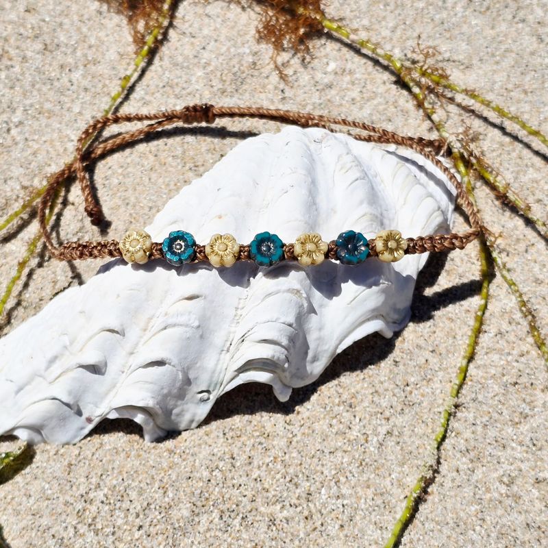 Coastal Bloom Bracelet/Anklet Coastal Bloom Bracelet/Anklet