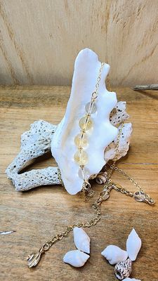 Citrine Sunrays Necklace Citrine Sunrays Necklace