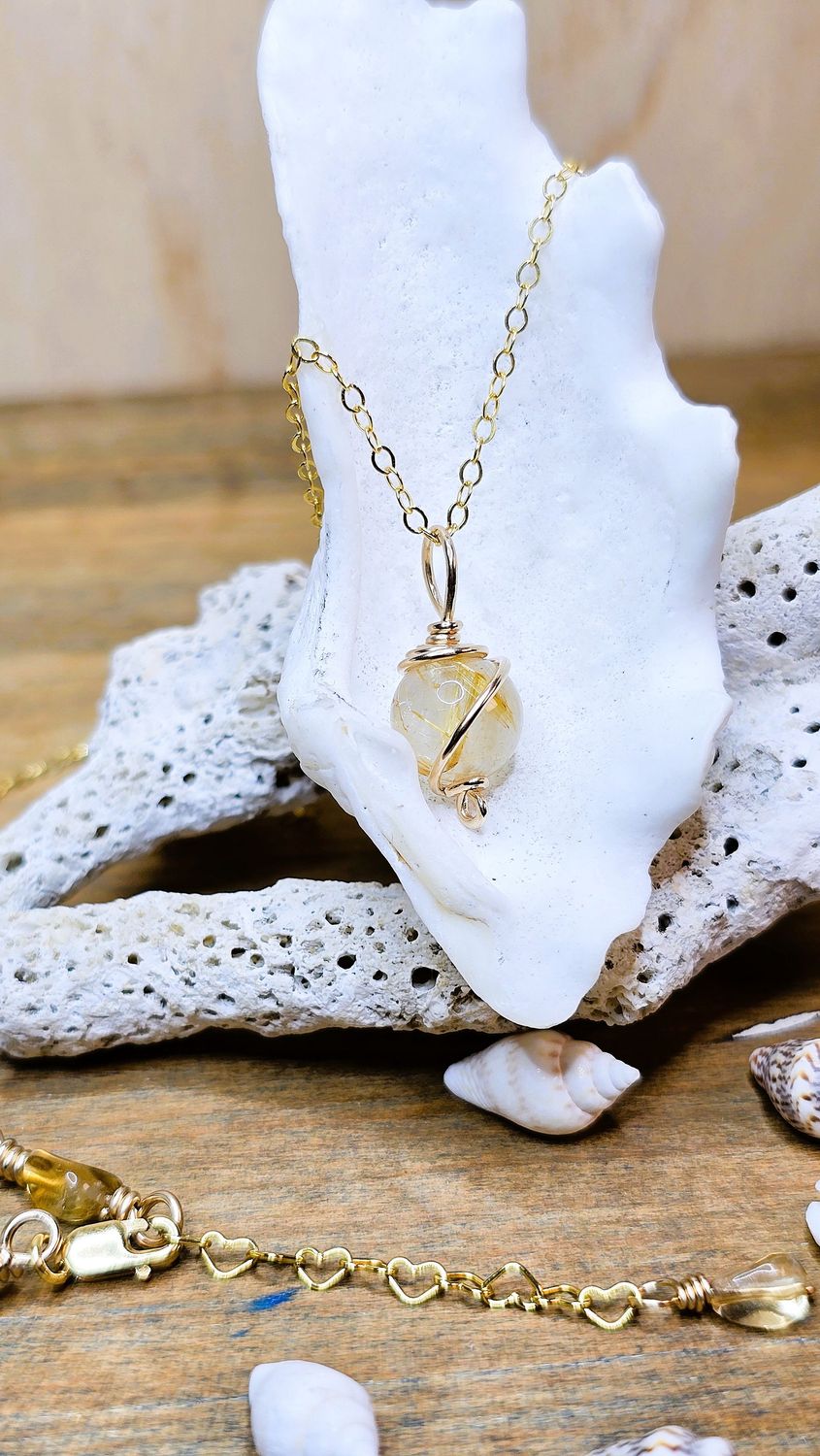 Summer Sunrays Necklace - Citrine Summer Sunrays Necklace - Citrine