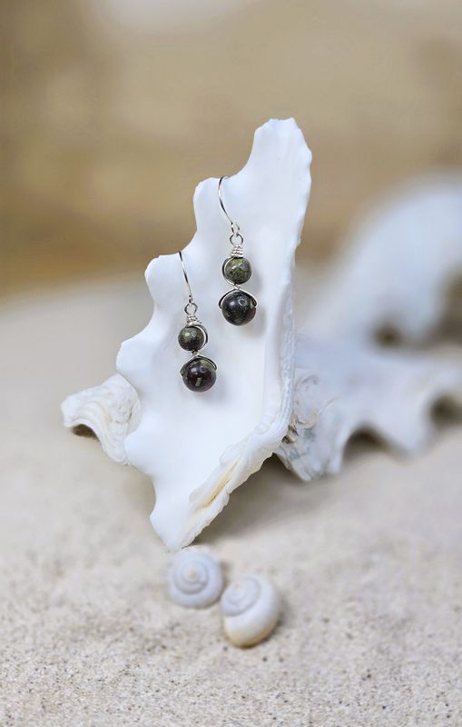 Guardian of Life Earrings - Dragons Blood