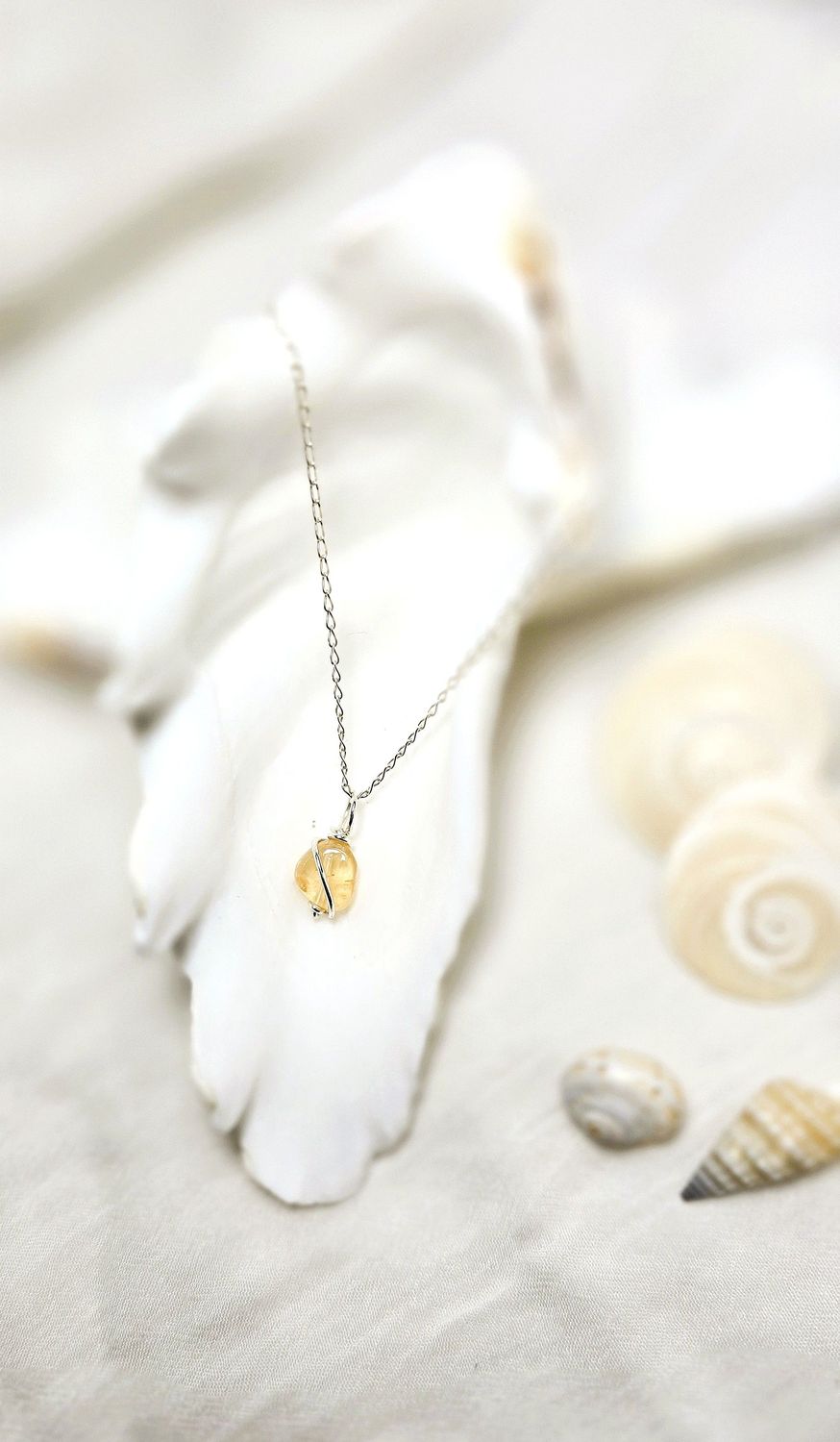 Sun Soul Necklace - Citrine