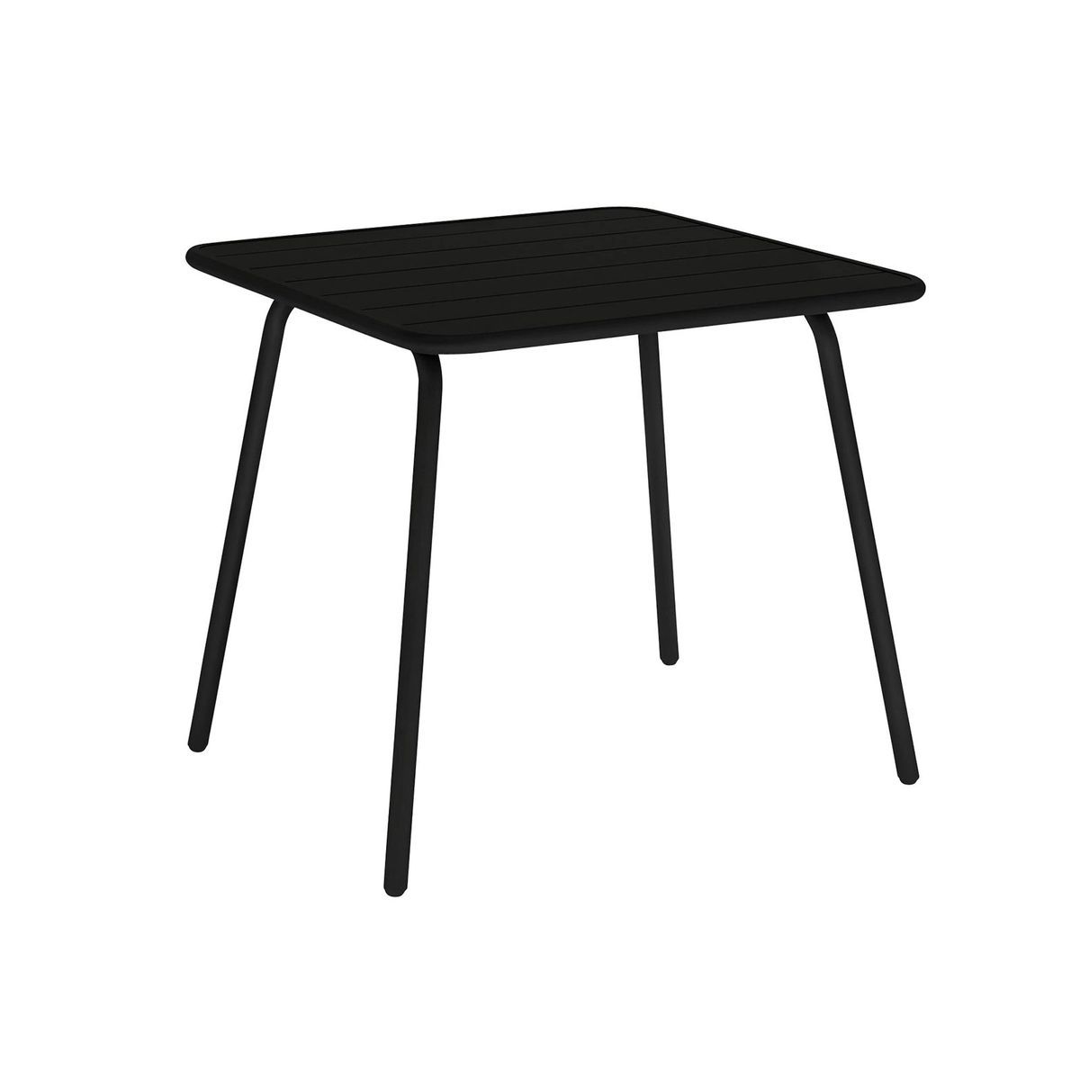 Lisbon 80 X 80 Table FL, Colour: Black