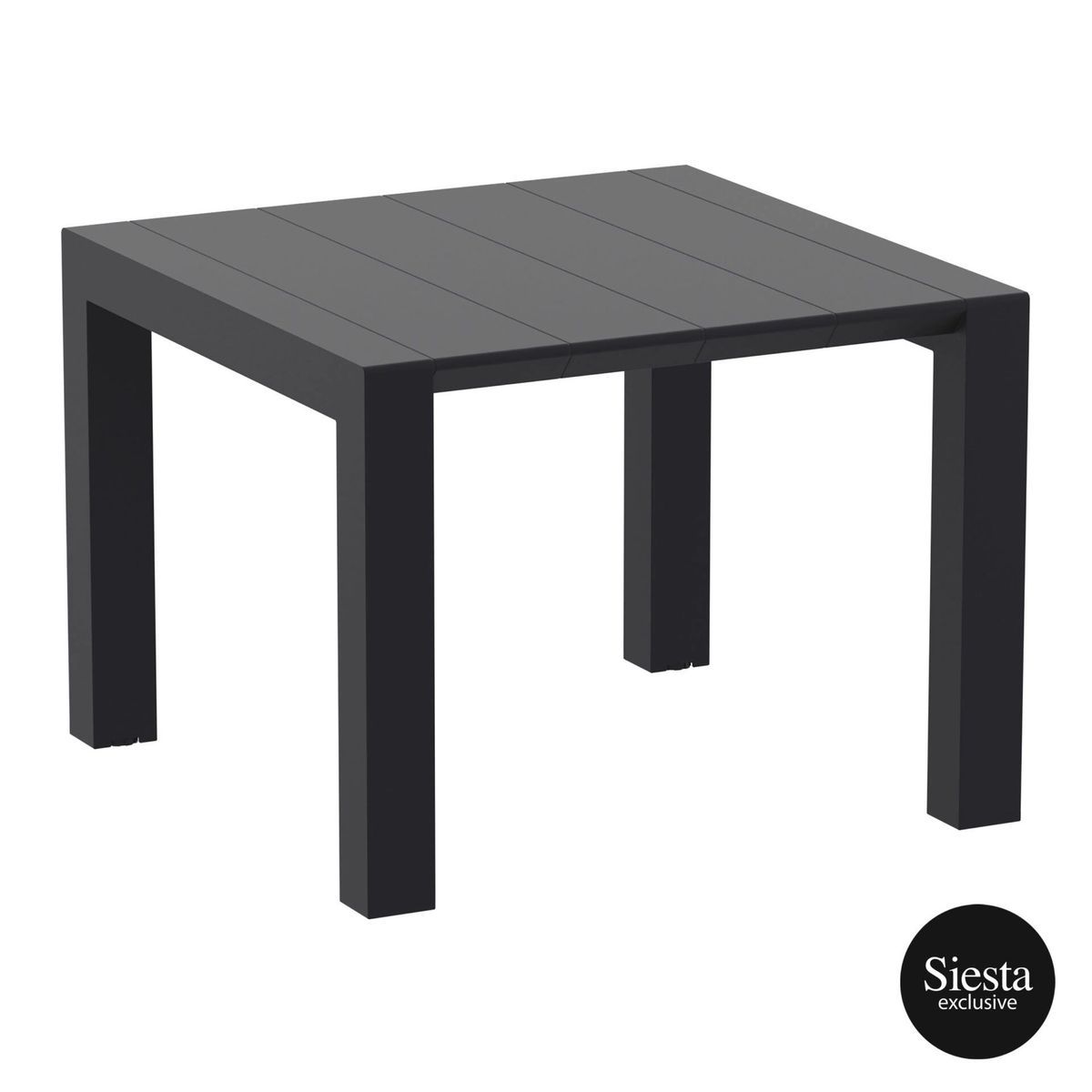Vegas Table 100 or 140 FL, Colour: Black