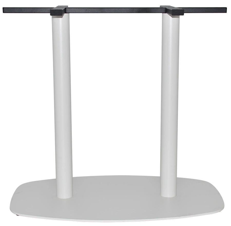 Base Table Arc 800mm X 500mm White Ef
