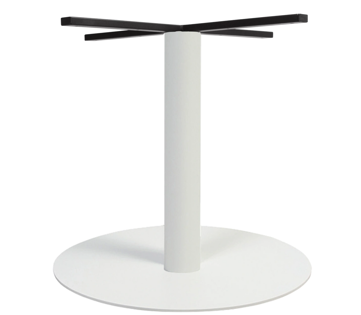 Base Table Porto Disc 720mm White H700 Ef