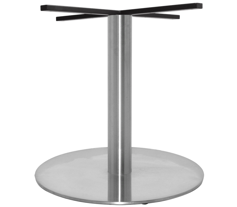 Base Table Prague Disc 720mm S/s Ef