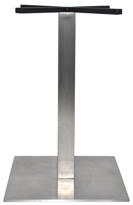 Base Table Prague Sq 450mm S/s Ef