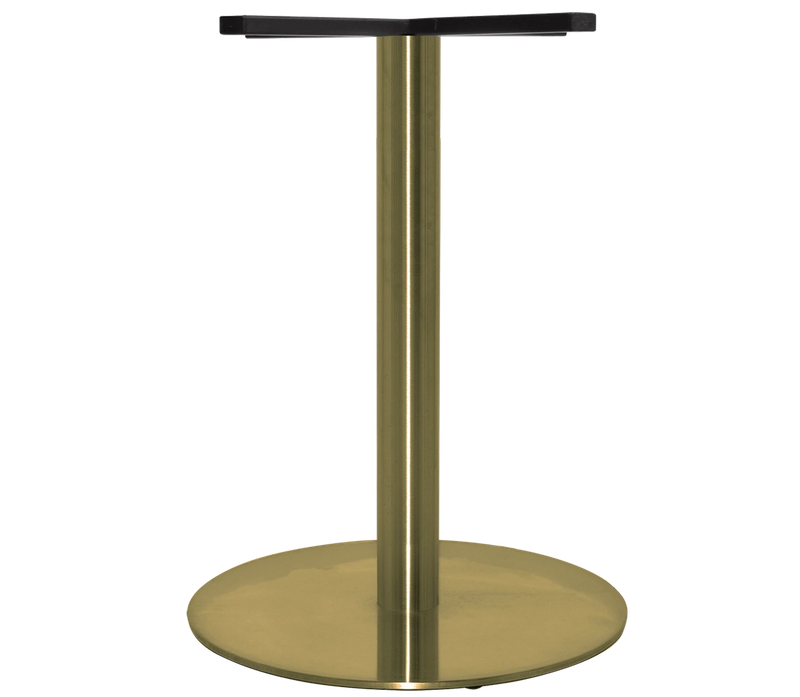 Base Table Rome Disc 450mm Brass Ef