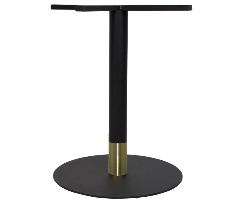Base Table Tivoli Disc 540 Black + Black Brass Collar Ef
