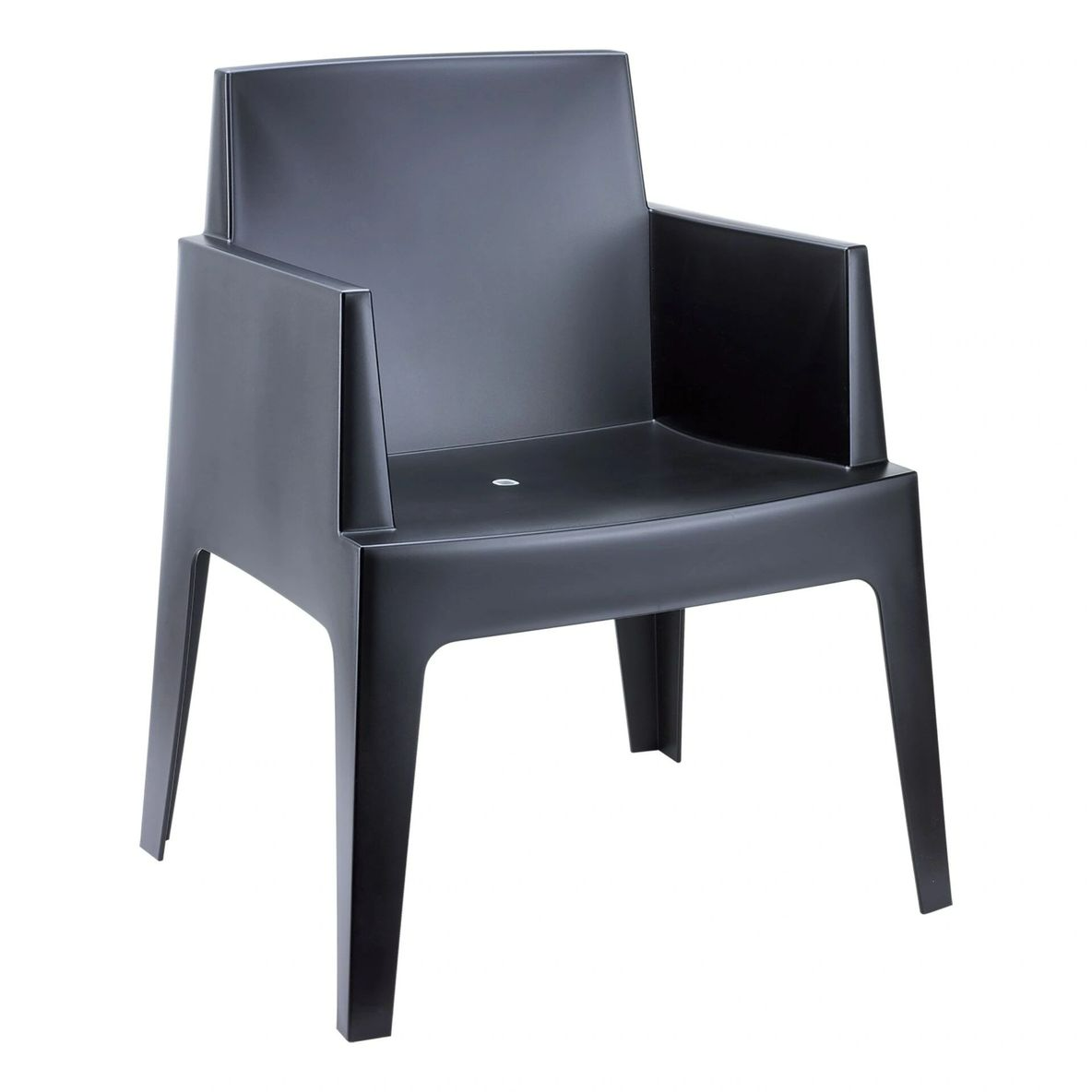 Box Arm Chair FL, Colour: Black