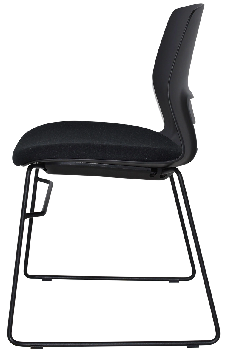 Chair Snout Sled Black + Black Seatpad Ef