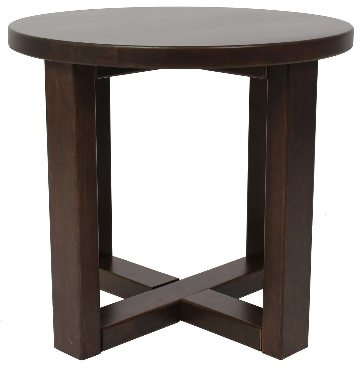 Coffee Table Chunk 500mm Walnut Ef