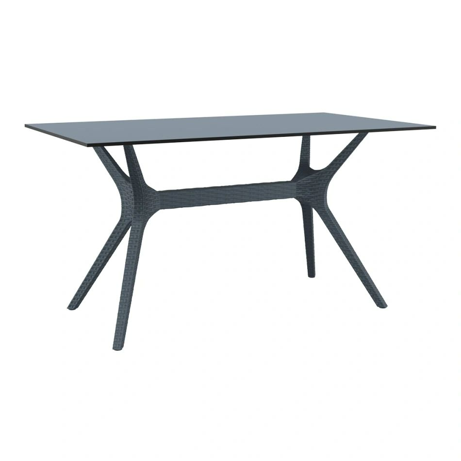 Ibiza Table 140 FL, Colour: Anthracite