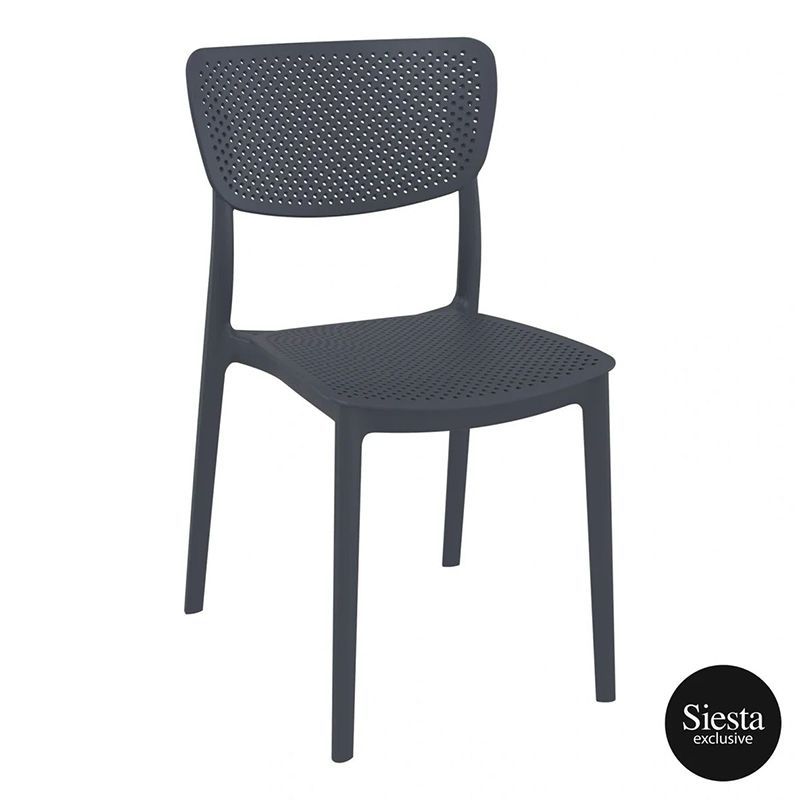 Lucy Chair FL, Colour: Anthracite