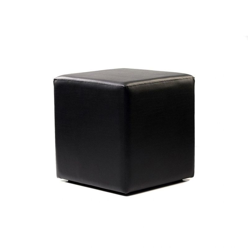 Ottomans Cube FL, Colour: Black