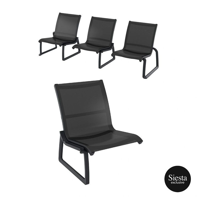 Pacific Lounge Extension Part FL, Colour: Black