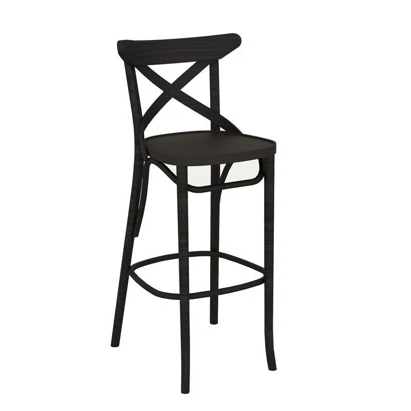 Paged Crossback 750 Stool FL, Colour: Black