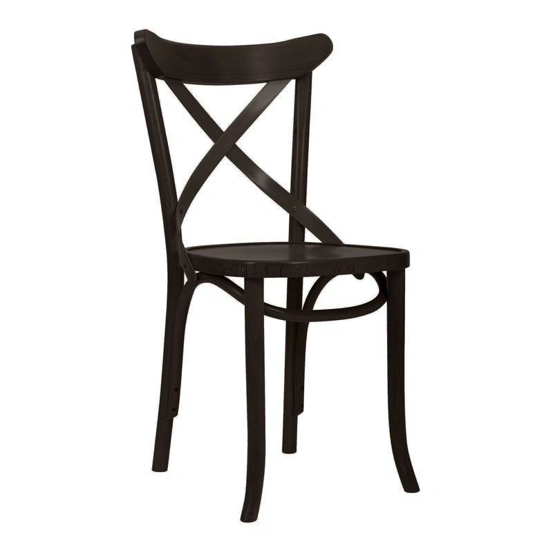 Paged Crossback Chair FL, Colour: Black