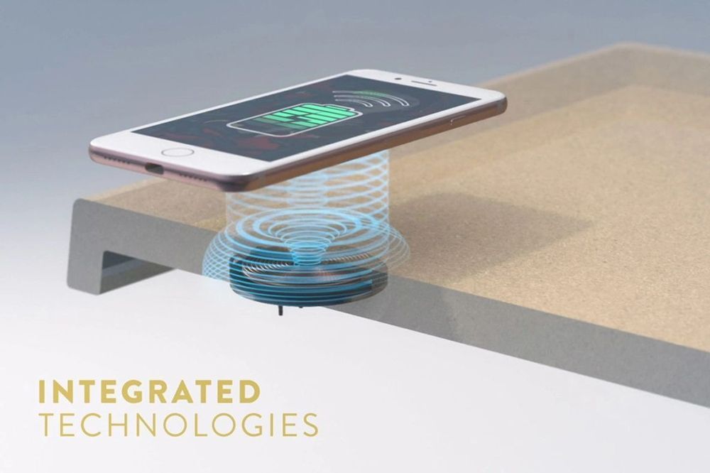 SM France Wireless Charging Table Tops FL