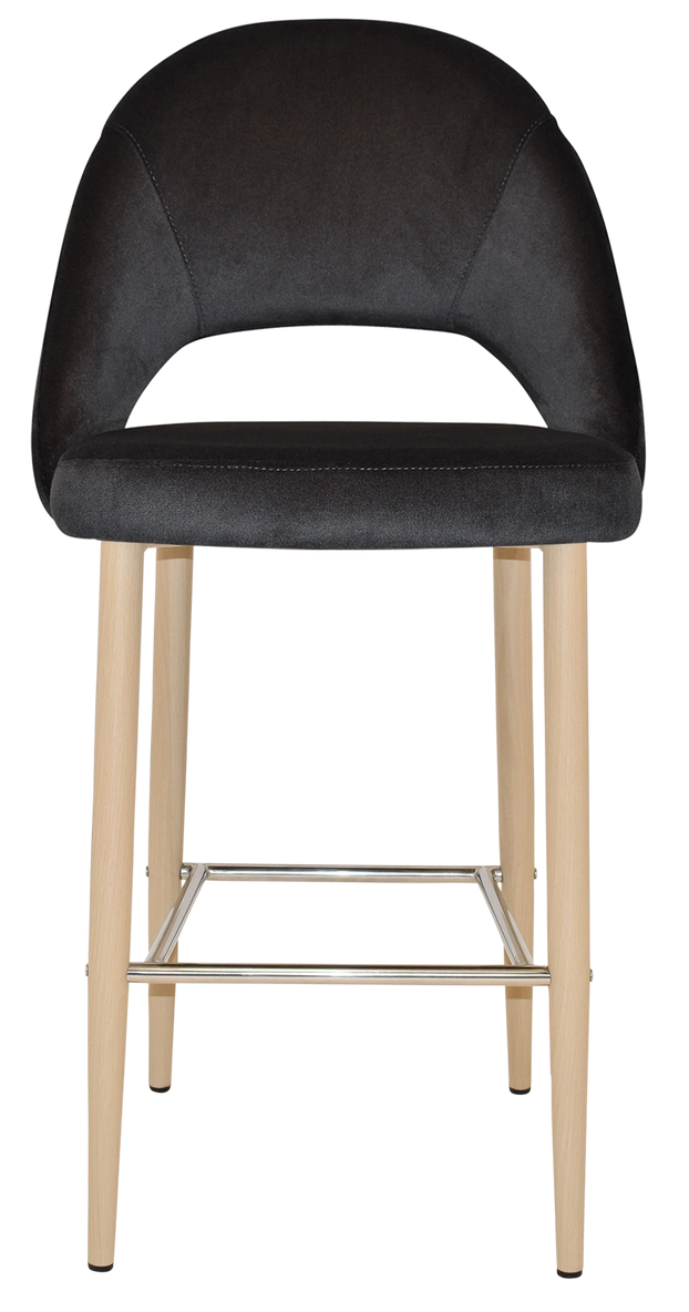 Stool Chevron 750 Metal Birch + Regis Charcoal Ef