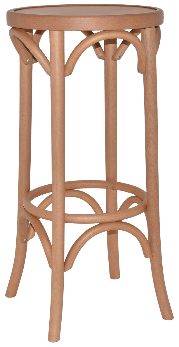 Stool Florence 750mm Natural Assembled (No Pad) Ef