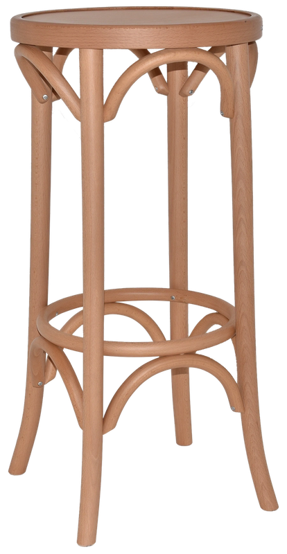 Stool Florence 750mm Natural Assembled (No Pad) Ef