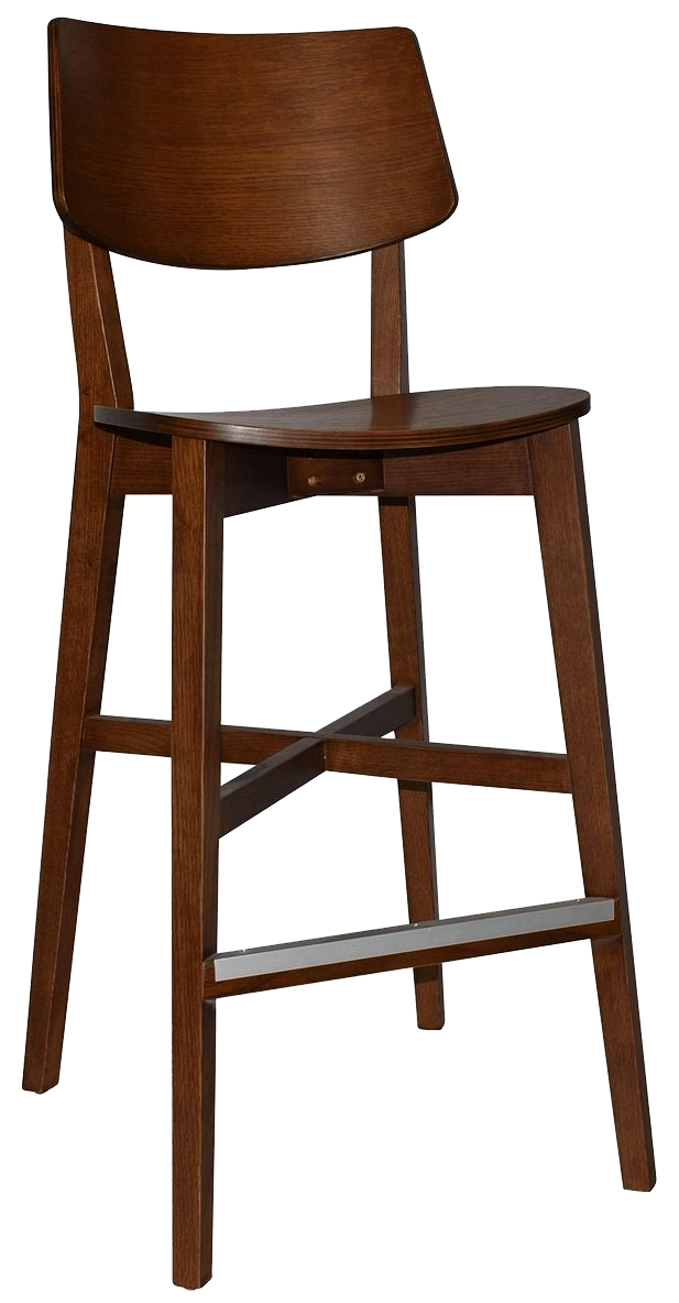 Stool Phoenix Light Walnut Ef