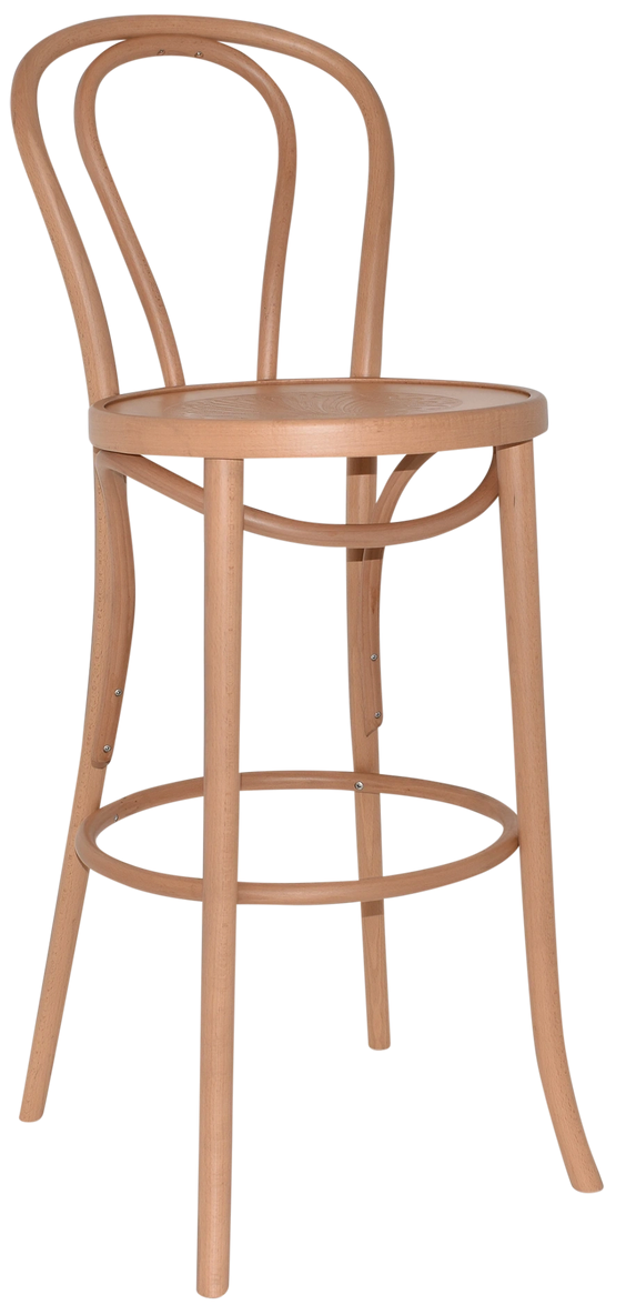 Stool Princess Natural Assembled (No Pad) Ef