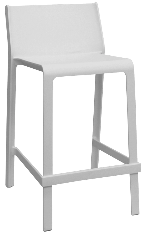 Stool Trill 650mm White Ef