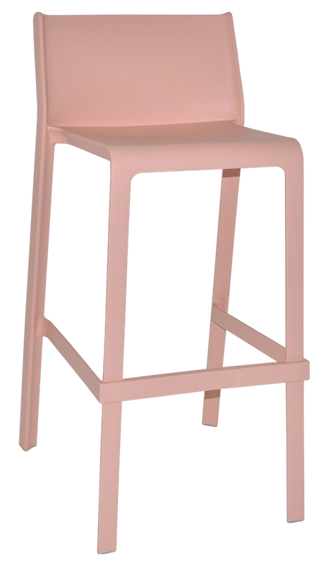 Stool Trill 760mm Rosa ( Peach Pink ) Ef