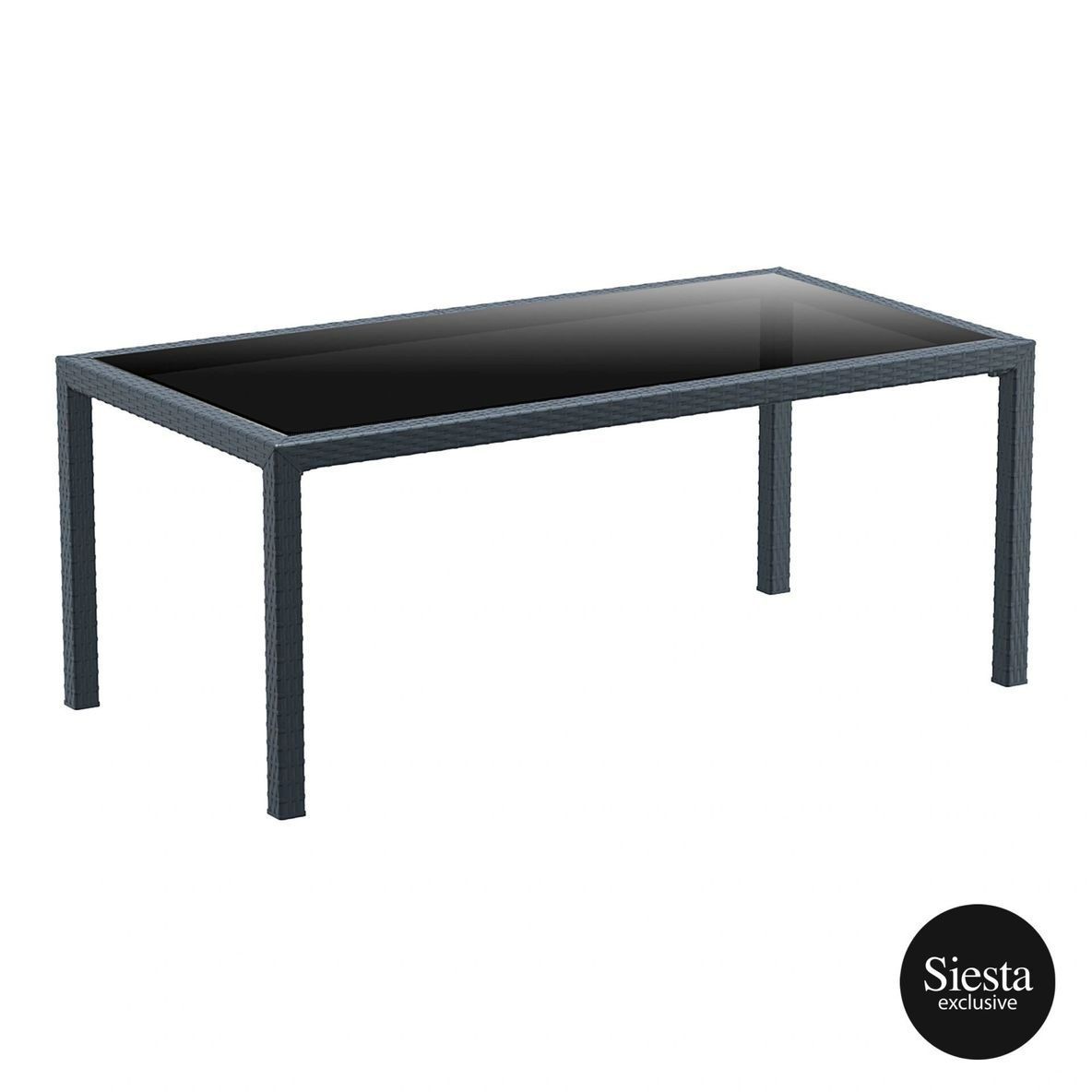Tahiti Table – 1800 X 940 FL, Colour: Anthracite