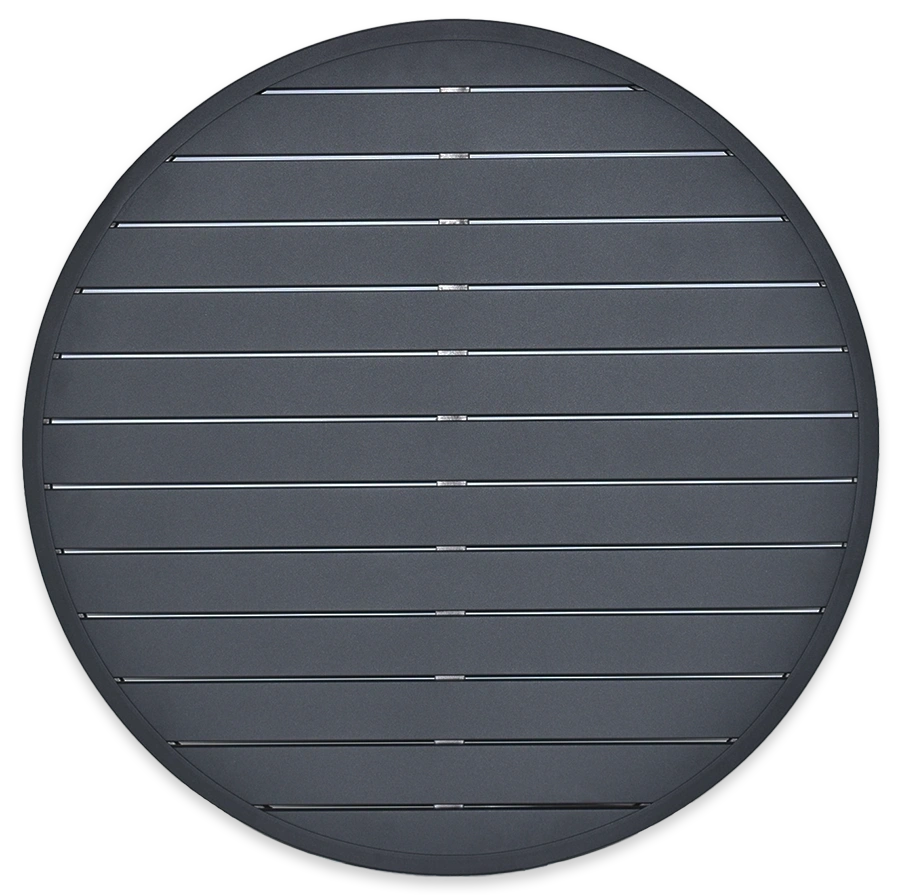 Top Table Alto Rd 700mm Anthracite