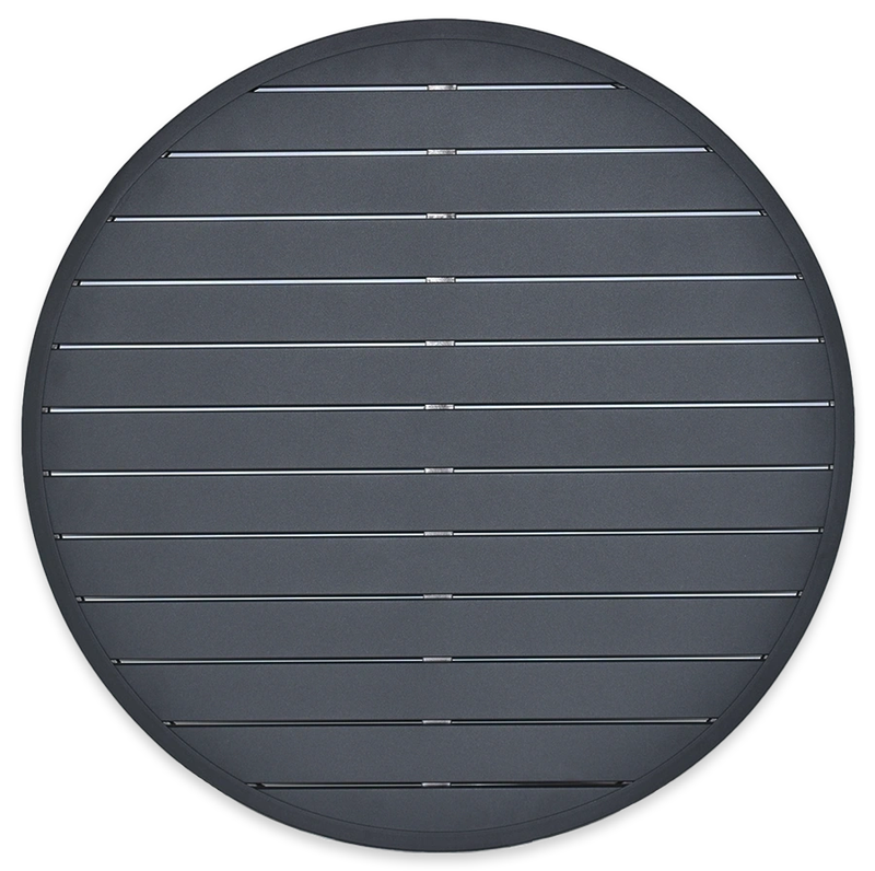 Top Table Alto Rd 700mm Anthracite