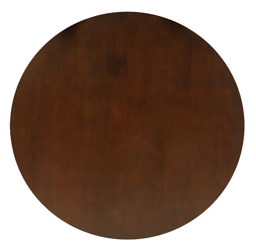 Top Table Timber Rd 800mm Walnut Ef