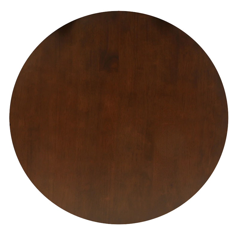Top Table Timber Rd 800mm Walnut Ef