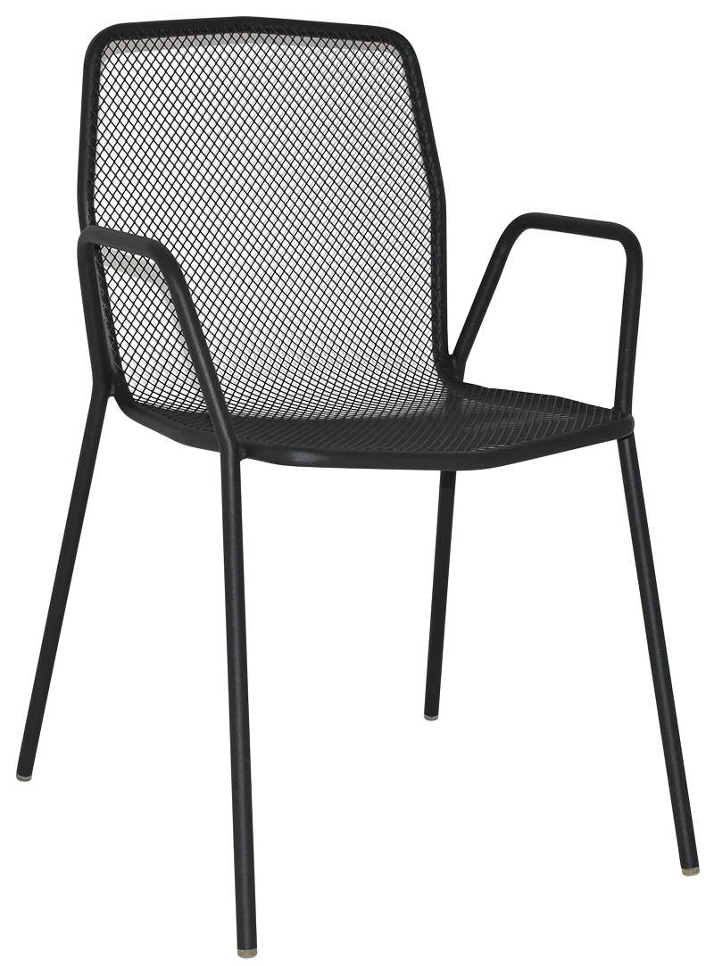 Trevi Bridge Anthracite Arm Chair Ef