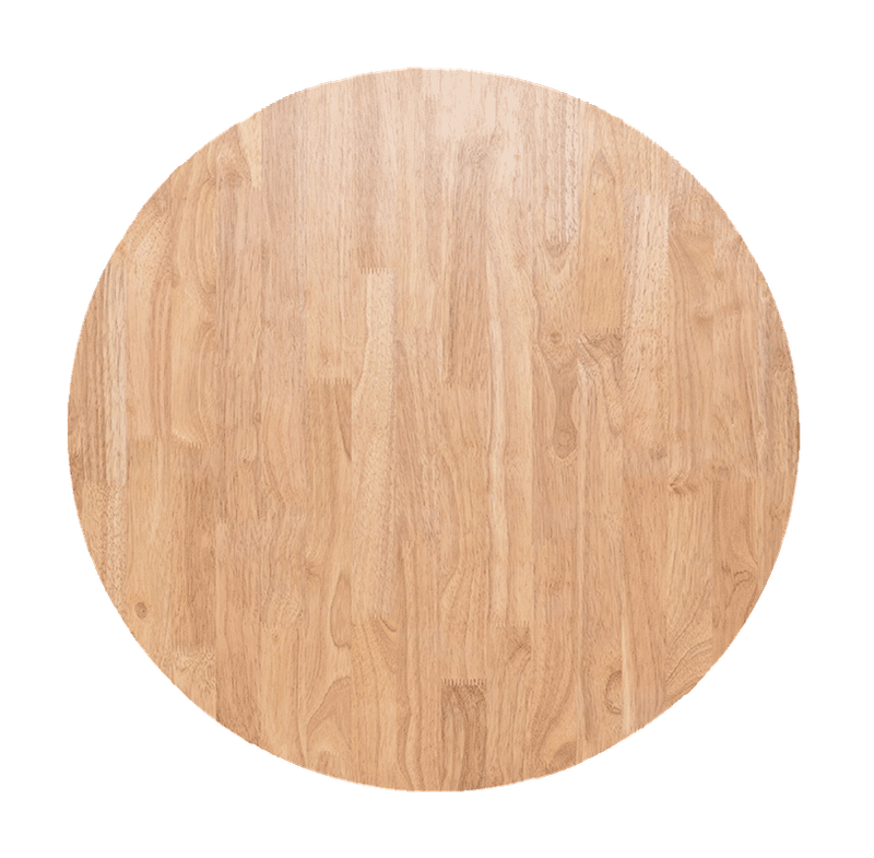 Top Table Timber Rd 700mm Natural Ef