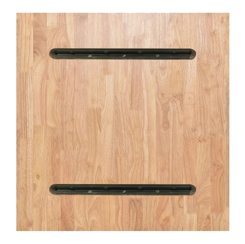 Top Table Timber Sq 700mm Natural Ef