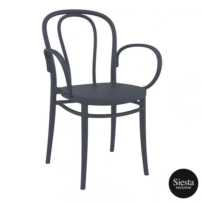 Victor Bentwood XL Arm Chair FL, Colour: Black