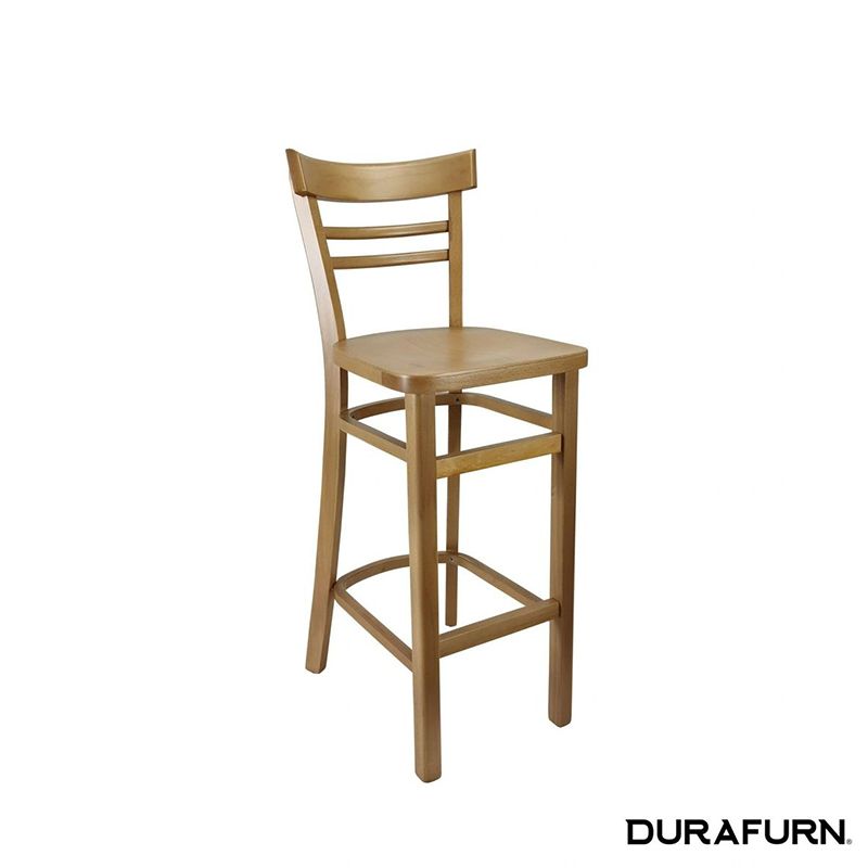 Vienna Barstool Timber Seat FL