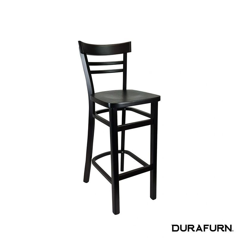 Vienna Barstool Timber Seat FL, Colour: Chocolate