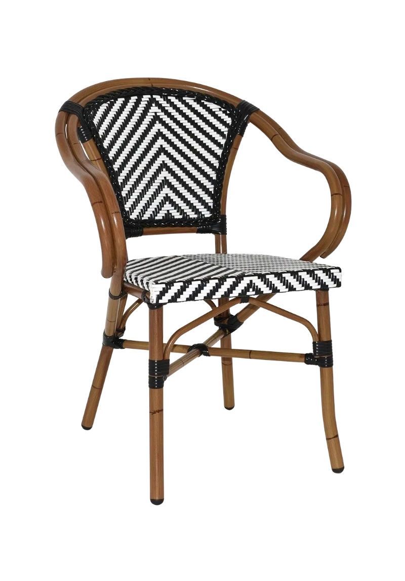 Amalfi Black Arm Chair EF