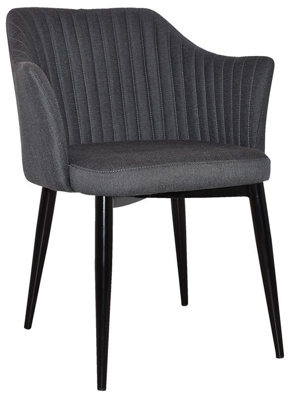 Arm Chair Coogee Metal Black + Gravity Slate Ef