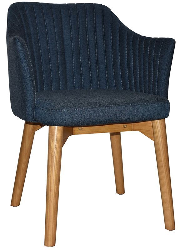 Arm Chair Coogee Timber Lightoak + Gravity Navy Ef