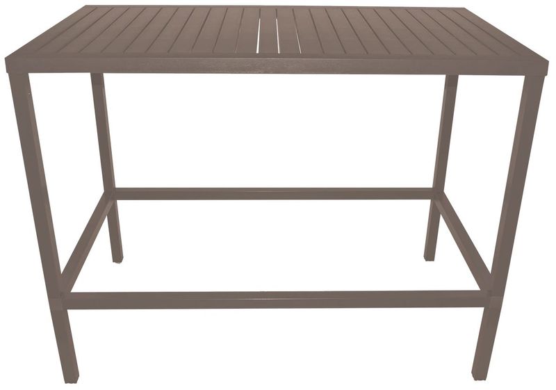 Bar Table Cube 1400 X 800mm Taupe Ef