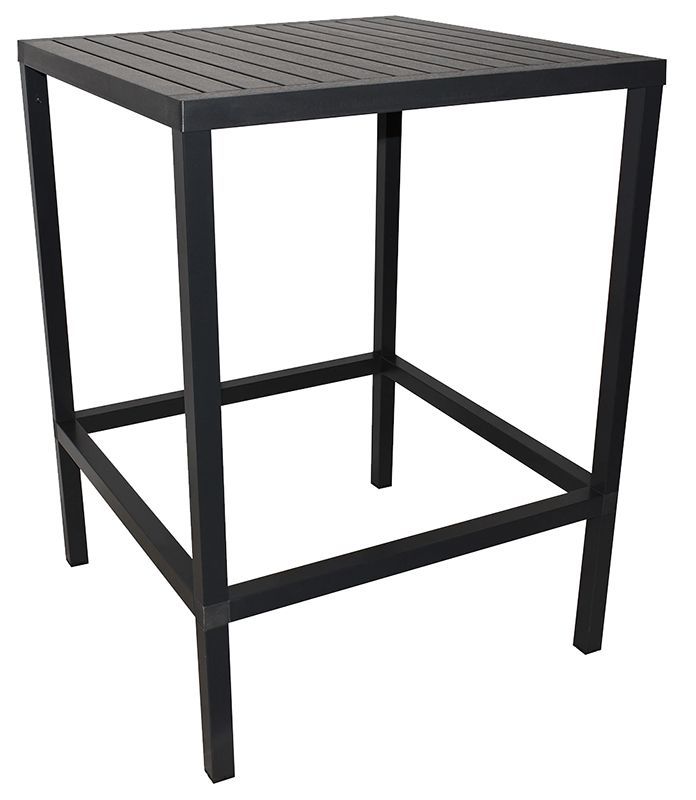 Bar Table Cube 800mm Anthracite Ef