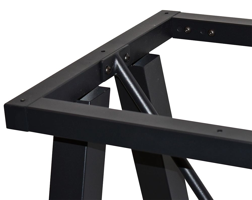 Base Bar A Frame 1500mm H900 Black Ef