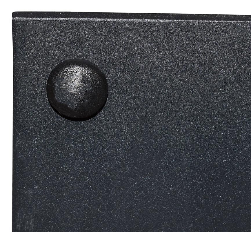 Base Bar Danube 800mm X 500mm Black Ef